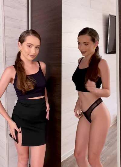 My everyday side and my slutty side