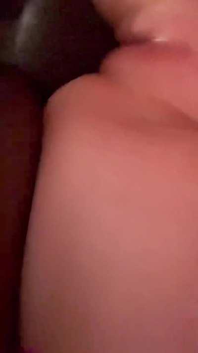 When she don't run from it so you can go as hard as you want