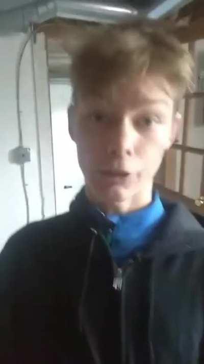 MGK nephew scum getting his buzz on before mowing the lawn.