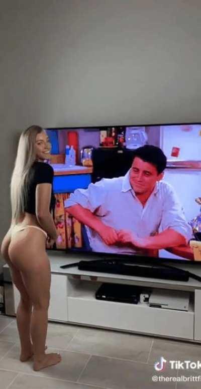 The friends are impressed