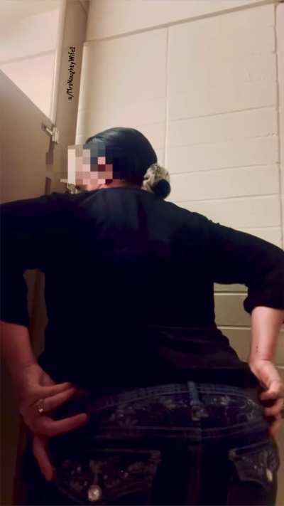 Teacher enjoying naughty fun during her Prep Period.