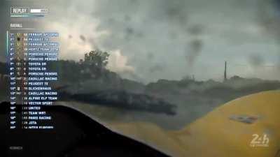 Chaos at the 24 Hours of Le Mans 2023