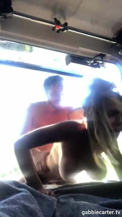 Gabbie Carter getting pounded