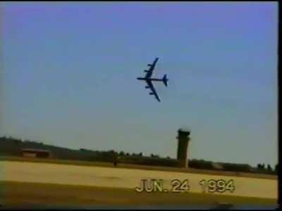 In 1994 a Boeing B-52 Stratofortress crashed at Fairchild Air Force Base.
