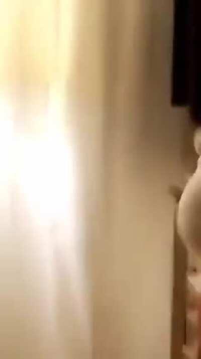 slapping her ass (with sound)