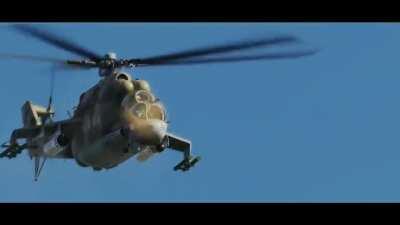 The Hind presale trailer was missing a little Soviet flavor....so my buddy fixed it