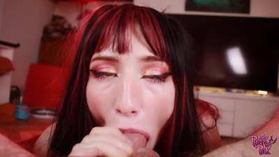 From successful lawyer to brainless cock sucking bimbo