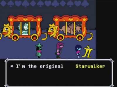 I did a voice over of the original starwalker. This voice-over is pissing me off.