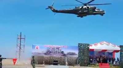 To show Military Power