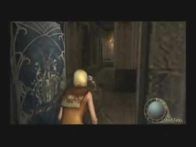 In the original release of RE4 on Gamecube, the devs apparently forgot to remove a few of Leon's animations from Ashley, so she could suplex motherfuckers in this version.