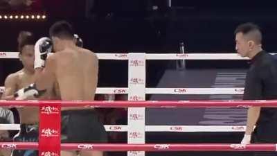 When your opponent makes you look like you never fought before.