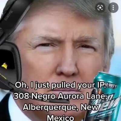 My name is Walter Hartwell White. I live at 308 Negra Aroya Lane, Albuquerque, New Mexico, 87104.