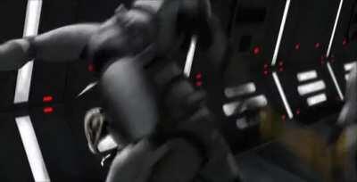 Everyone loves the clone that punched a droid, but never forget the legend that punched grievous and lived