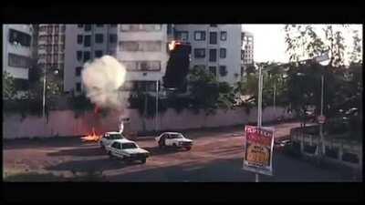 The director probably hates cars