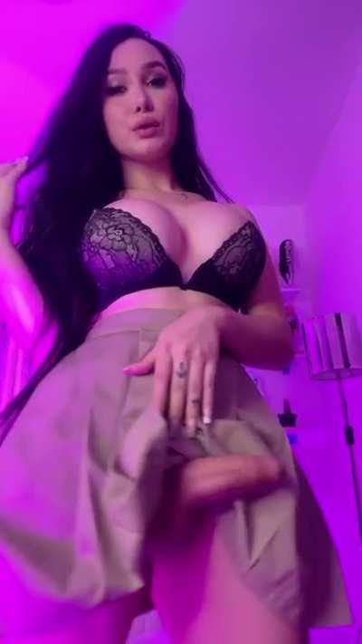 If you're into dickgirls, would you date me?😉😘