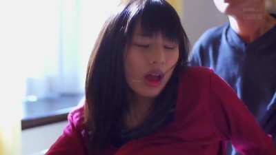 Wife Hana Haruna's husband has no idea she has been letting his hospital room partner fuck her wherever/however because he understands her lonely nights and needs in ADN-060