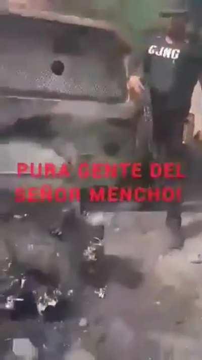 Cjng running through some carteles unidos as usual.. the violence in michoacan is at a all time high.