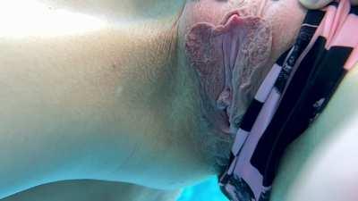 Just a little fun in the pool