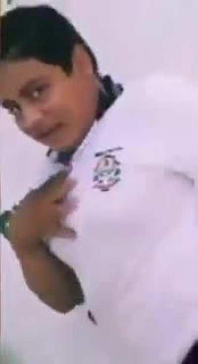 Se filtró video del Chocoflan