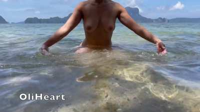 What if you seen me at the beach