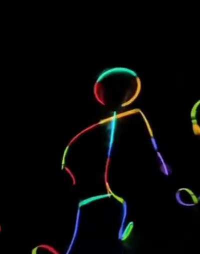Just some glow sticks