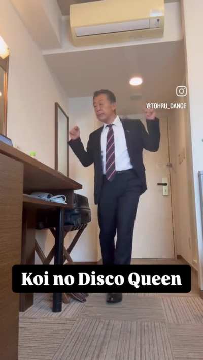 Dancing in the mirror like..