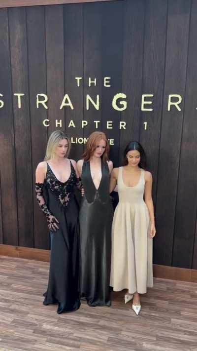 At ‘The Strangers Chapter 1’ premiere with Madelaine Petsch and Lili Reinhart | 5/8/24