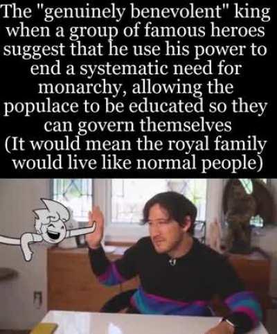 Somthing something accustomed to privilege something something feels like oppression.