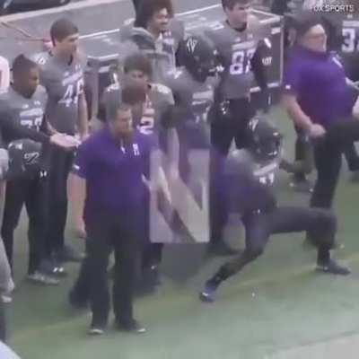 Northwestern's strength coach