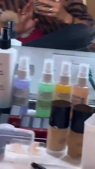 Hair, makeup, and Elvis