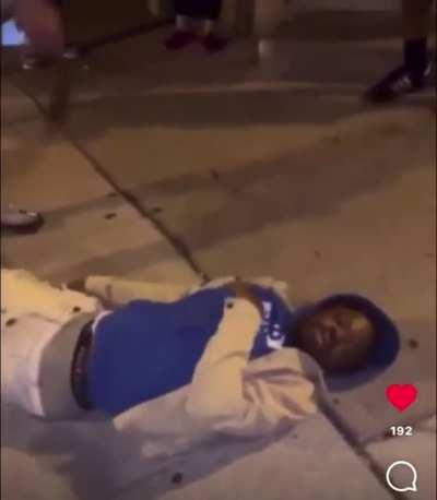 Stomp to the chest is crazy