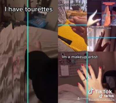 Kinda suspicious that the hand that’s recording isn’t ticking.