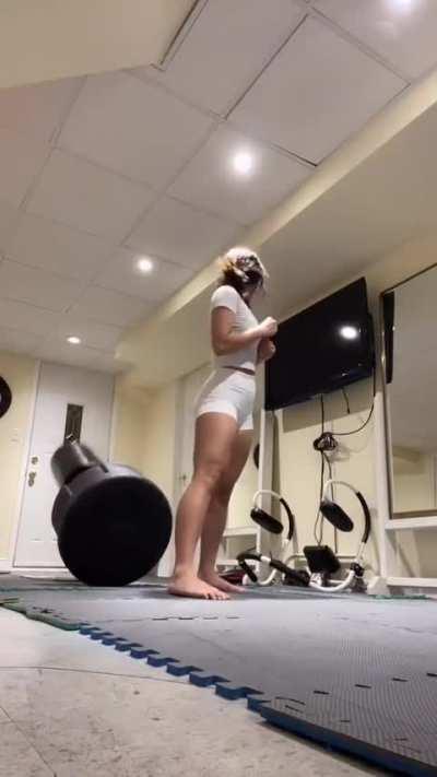 The majestic smile of The Taekwondo Goddess at the end 😍