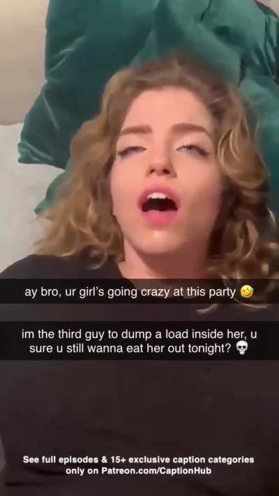 would you still eat her out after that night? 😅