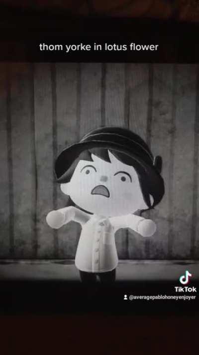 episode 2 of radiohead music videos remade in animal crossing