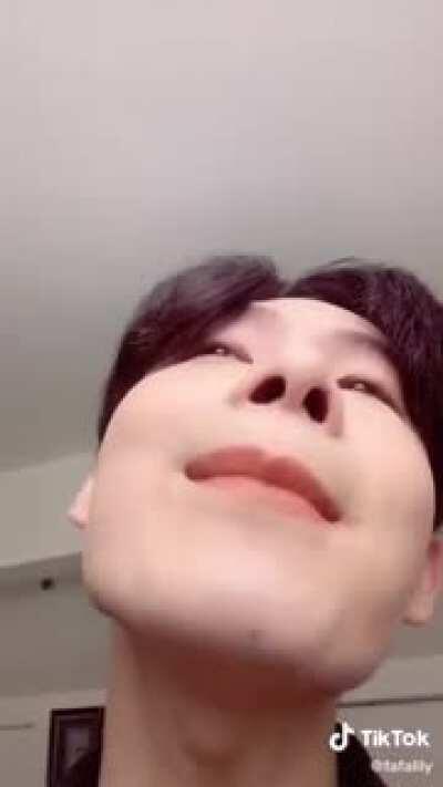 I don't know if this is cringe or legitimately funny but I really like his singing