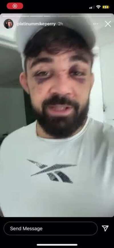 Mike Perry proves to the doubters that he’s black🇳🇬