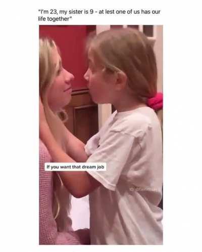 The pep talk we all need in our life