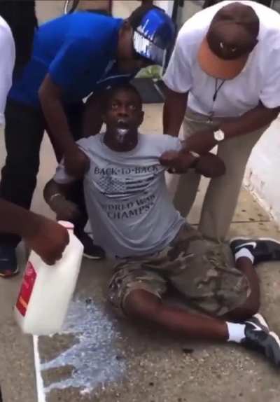 How is milk supposed to help?