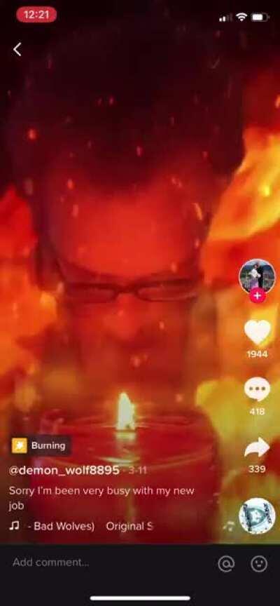 He’s been very busy with his new job