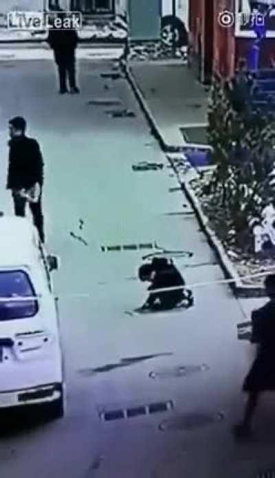 Boy puts firecracker down manhole, where tf did he go?