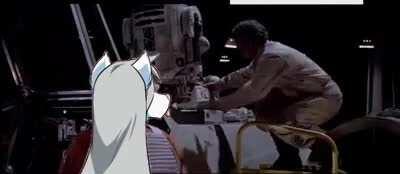 Star Wars but Luke skywalker is raine silverlock