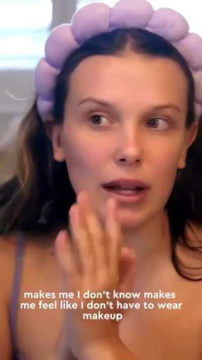 She likes 3 pumps & no bra 