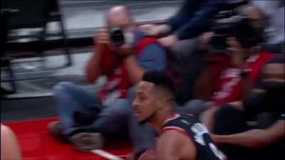 [Highlight]CJ McCollum shouts 