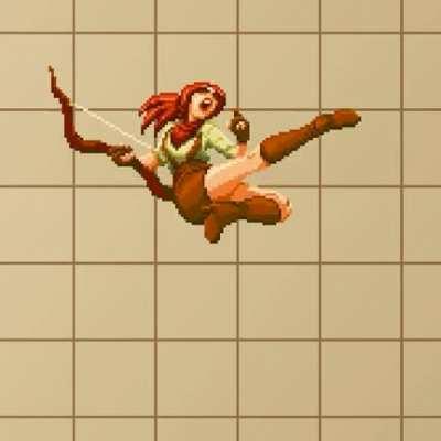 Some pixelart animations of our (work in progress) fighting game