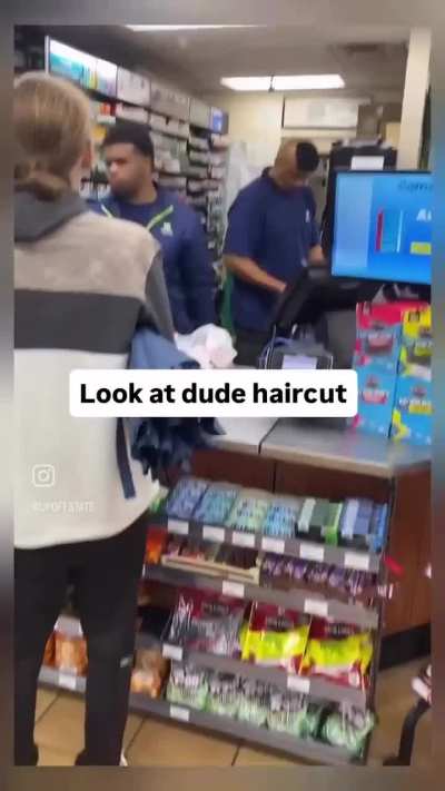 jus look at dude cut