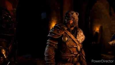 Stigandr backhands Holden so hard he animorphs