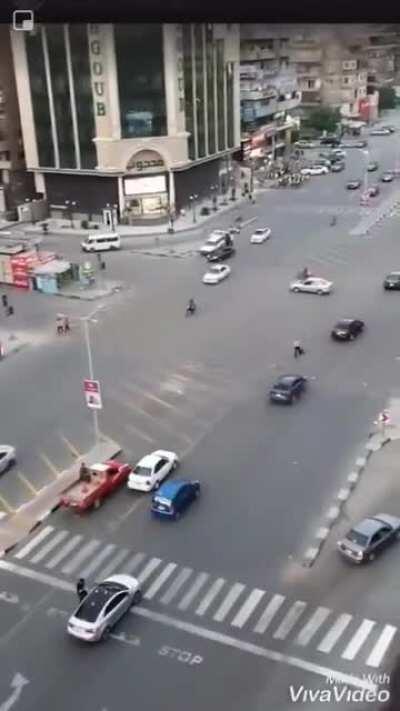 One of the very main streets in Cairo (Mostafa El-Nahas x Makram Ebeid)
