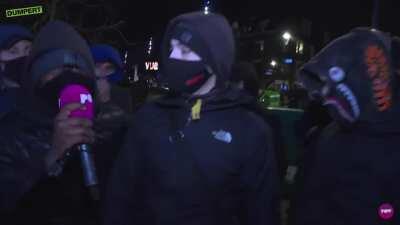 Dutch kid joins riots on live TV, finds out mom was watching TV