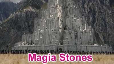 Last remaining Magia Stones attempting to summon swimsuit Kyoko.